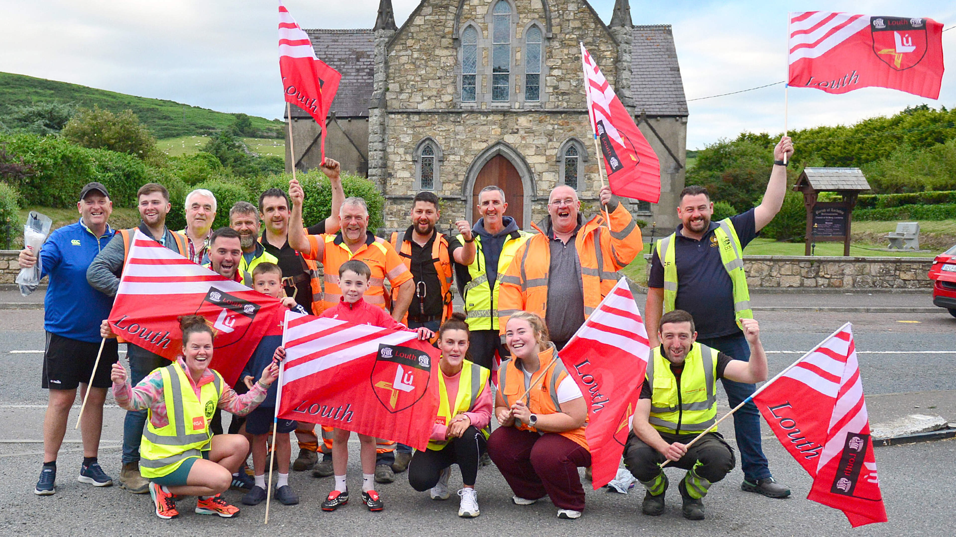 Louth turns red and white ahead of first All-Ireland semi-final since 1957